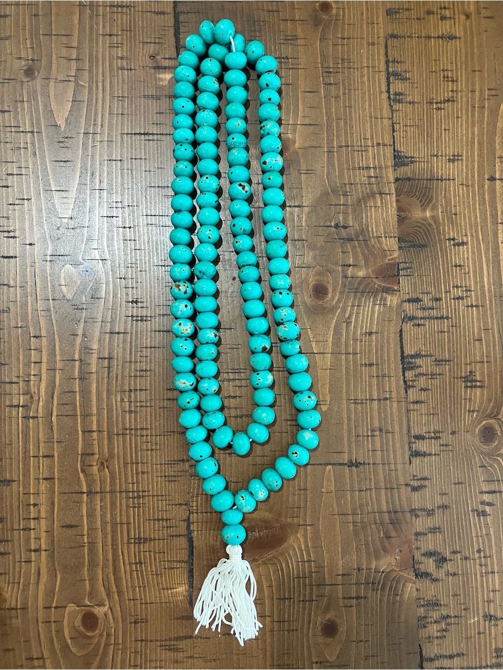 Real Yak Bone 108 Bead Mala Tibetan Buddhist Monk Prayer Beads - Picture 9 of 12